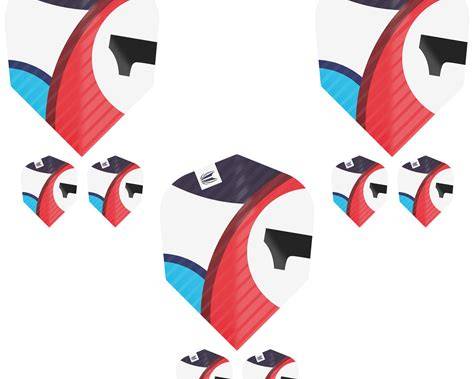 Target Chicane Pro.Ultra No.6 Dart Flights – Blue, 3 Sets