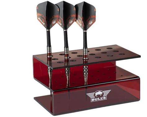 BULL'S Big-S Darts Display Red – teline 18 tikalle