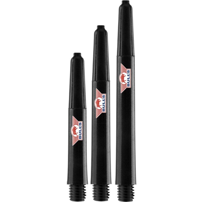 BULL'S Airstriper S Short dart-varret – musta