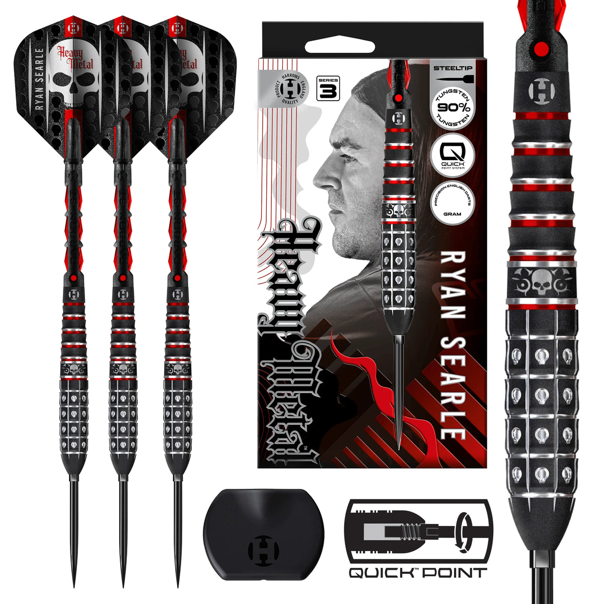 Harrows Ryan Searle Series 3 Quick Point 90% 26 g