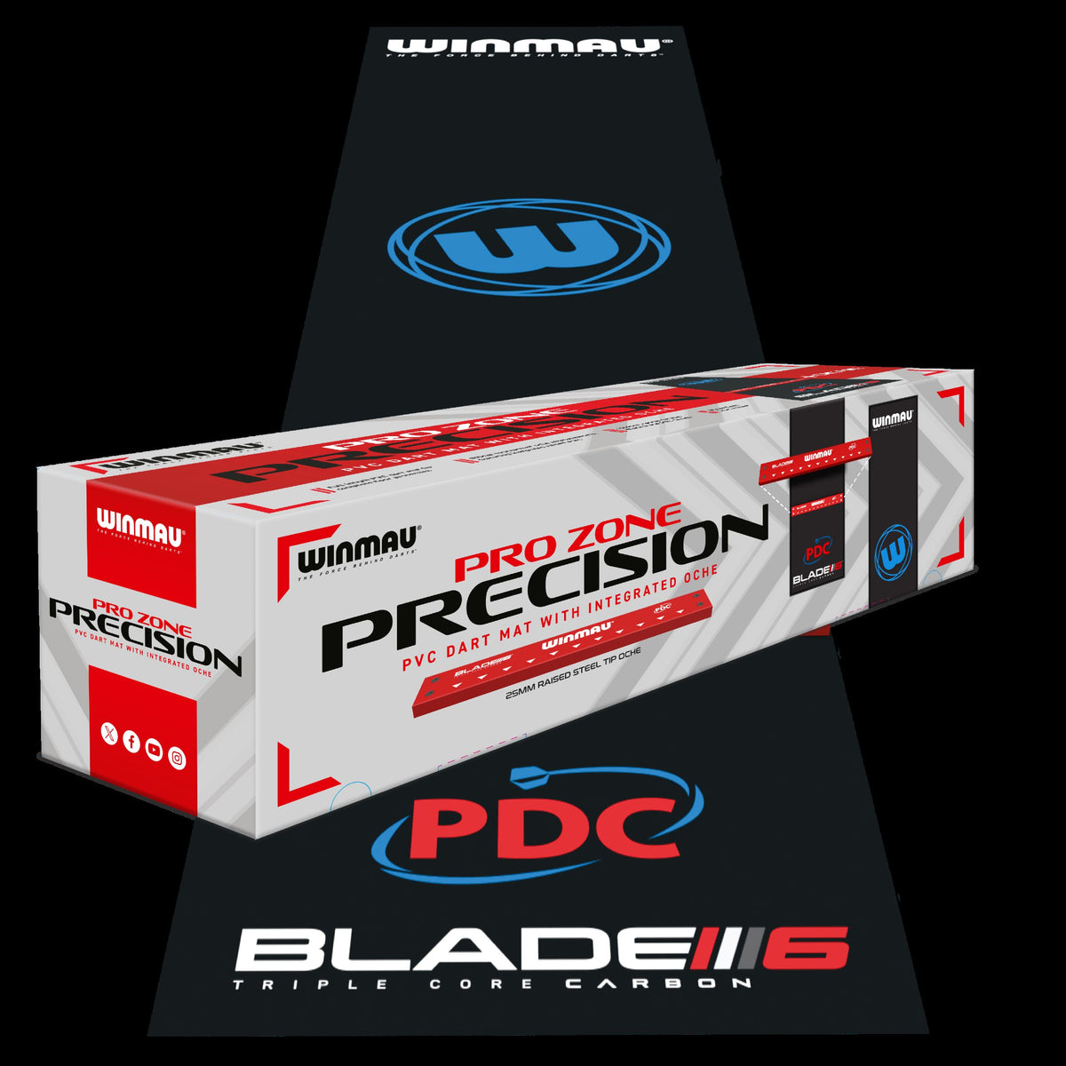 pro zone precision blade 6 dartmat