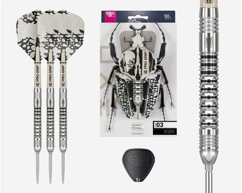 Target EXO 03 Swiss Point 90% Tungsten Steel Tip Darts 23 g
