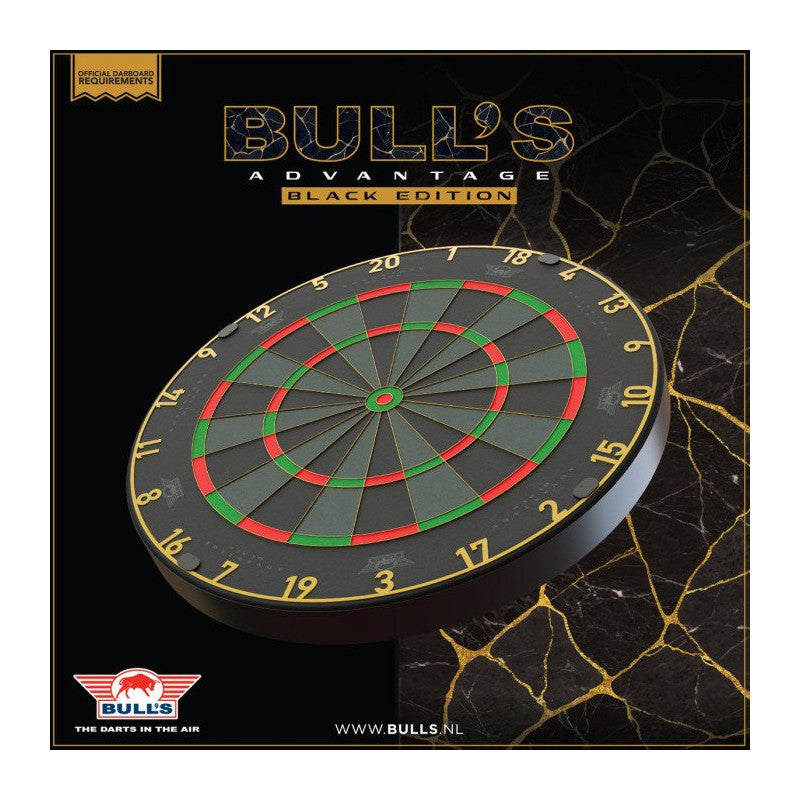 Bulls Advantage Black professional Dartboard