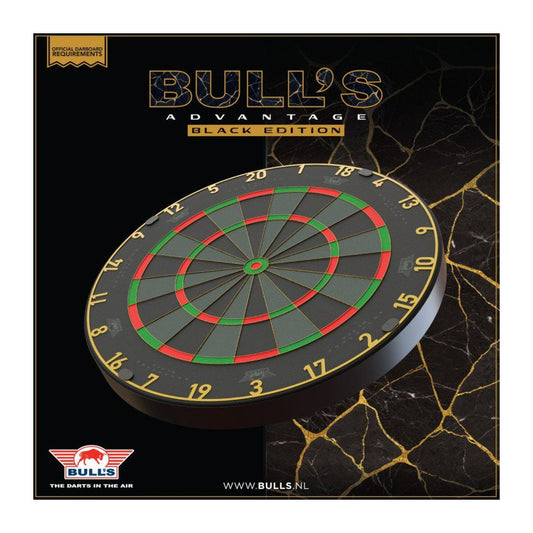 Bulls Advantage Black professional Dartboard
