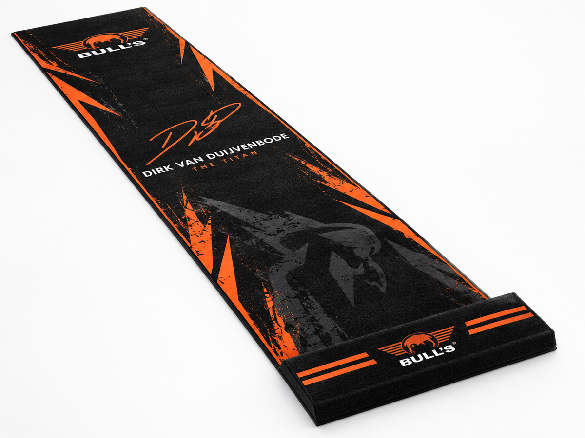 Bulls Carpet Dartmat + Oche Dirk Van Duijvenbode 300x60