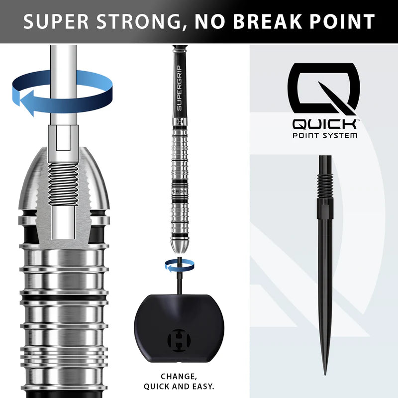 Harrows Supergrip Tapered 90% Quickpoint