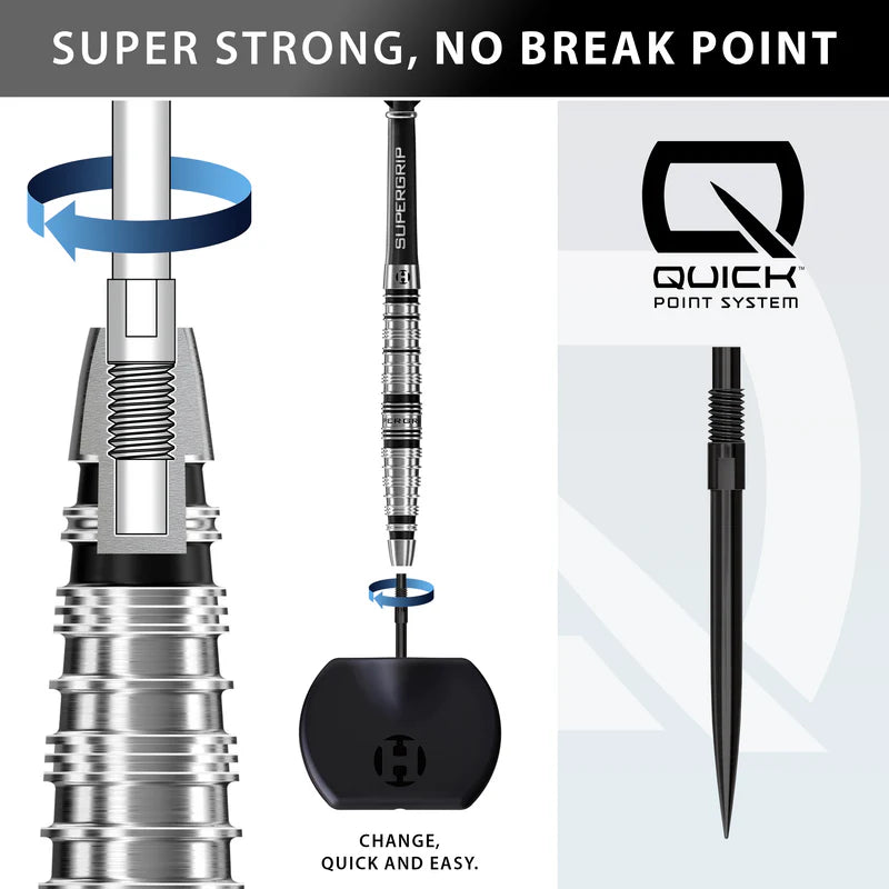 Harrows Supergrip Torpedo 90% Quickpoint